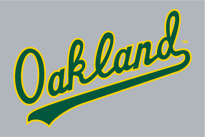 Oakland Athletics 1987-1992 Jersey Logo fabric transfer version 2